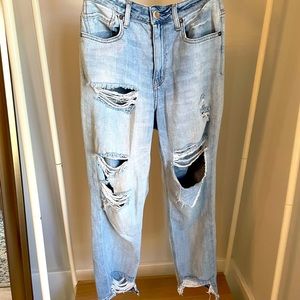 A&E boyfriend jeans